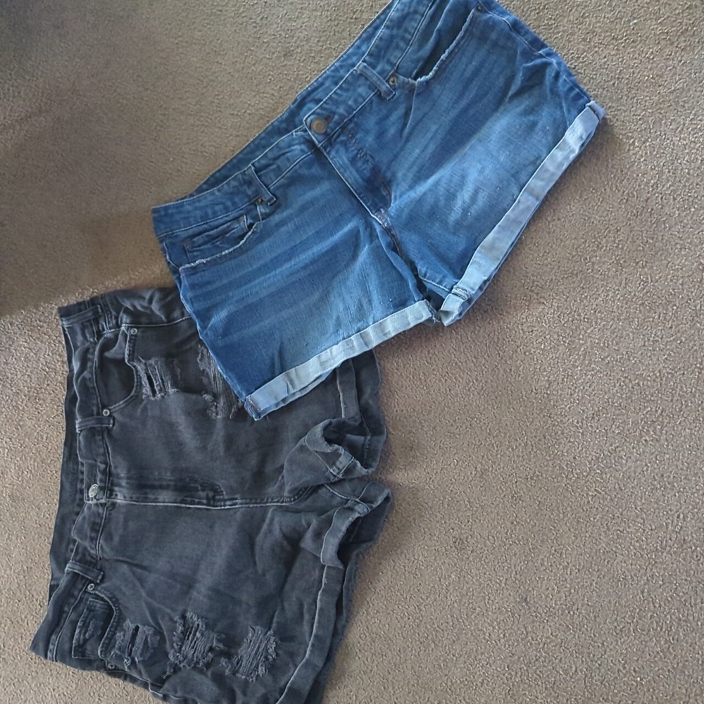 2 pr Jeans shorts